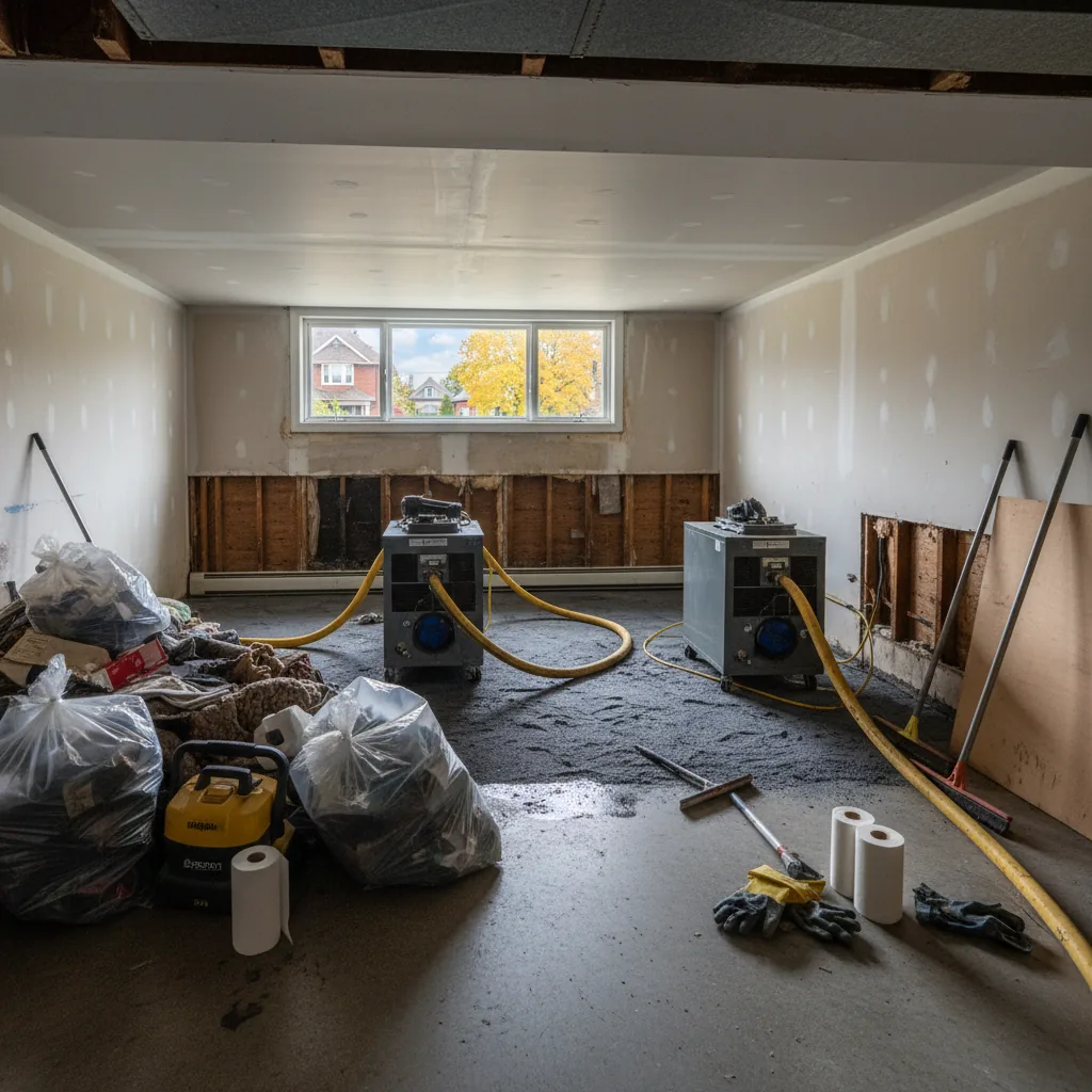 Sewage Backup Cleanup
